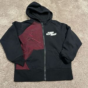 Nike air Jordan “jump man” zip front hoodie size small